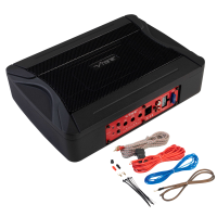 PULSEC8A-V4 | Slimline Underseat Subwoofer | 80 Watt RMS | met Basregelunit