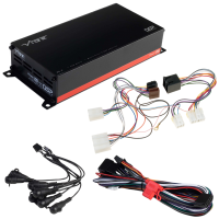 POWERBOX65.4-8MDSP-V3 + TAK-070 | Plug & Play DSP Verstärker | Nissan Alt