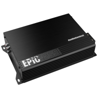 EPICFOUR | 4-Kanal-Verstärker | 4 x 100/200 Watt RMS @ 4/2 Ω | 2 x 400 Watt RMS @ 4Ω gebrückt