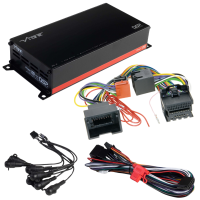 POWERBOX65.4-8MDSP-V3 + TAK-041 | Plug & Play DSP Verstärker | u. a. Chevrolet/Opel 2008-2020