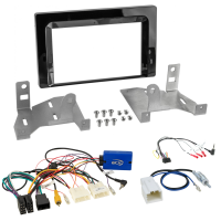 KIT d’installation multimédia 2-DIN | Toyota Aygo X (AB7) 04/2022 - 2024 | Noir Laqué