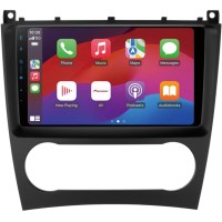 SPH-PF97BT met Mercedes Clase C W203 restyling Montageframe