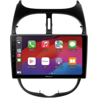 SPH-PF97BT met Peugeot 206 1998 Montageframe