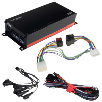 POWERBOX65.4-8MDSP-V3 + TAK-089 | Plug & Play DSP Verstärker | u. a. Honda/Suzuki