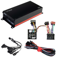 POWERBOX65.4-8MDSP-V3 + TAK-088 | Plug & Play DSP Versterker | o.a. BMW/Land Rover