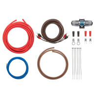 V10 | Kit Câbles Ampli | 8 AWG / 10 mm² 60A | CCA