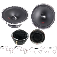 CVEN 6 Komponentensystem mit Hochtönern & Frequenzweichen | 2-Wege-System