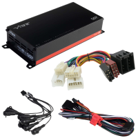 POWERBOX65.4-8MDSP-V3 + TAK-060 | Plug & Play DSP Verstärker | u. a. Toyota 1995-2019