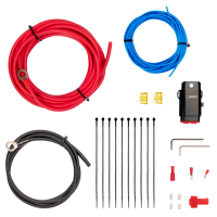 V6 | 100% Kupfer | 10 AWG / 6mm² 60A Verstärker-Anschlussset