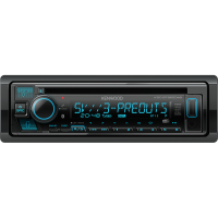 KDC-BT960DAB | Multicolor Display | Kurzes Chassis | Bluetooth, CD-Player und DAB+-Radio