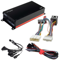 POWERBOX65.4-8MDSP-V3 + TAK-072 | Plug & Play DSP Verstärker | u. a. Nissan 2004-heute