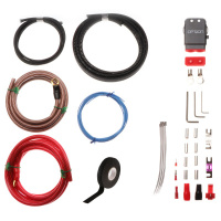 V20 | Kit Câbles Ampli | 4 AWG / 20 mm² 80A | 100% Cuivre Batterie Arrière