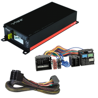 POWERBOX65.4M + TAK-002 | Plug & Play Versterker | Universele Power Quadlock