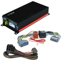 POWERBOX65.4M + TAK-086 | Plug & Play Versterker | Chrysler/Dodge/Jeep