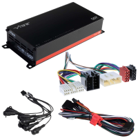 POWERBOX65.4-8MDSP-V3 + TAK-094 | Plug & Play DSP Verstärker | Chevrolet/Daewoo/SsangYong