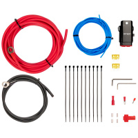 V10 | Kit Câbles Ampli | 8 AWG / 10 mm² 60A | 100% Cuivre
