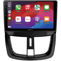 SPH-PF97BT met Peugeot 207 2006 Montageframe