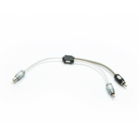 FTM 030.2 | Y-Splitter | 2x Stecker > 1x Buchsen | 0,3 m / 1ft