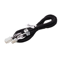 Molex Rallonge | 2,75 m 0,75 mm² | Gris/Blanc