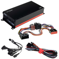 POWERBOX65.4-8MDSP-V3 + TAK-022 | Plug & Play DSP Verstärker | Jaguar/Land Rover 2002-'13