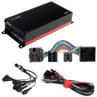 POWERBOX65.4-8MDSP-V3 + TAK-084 | Plug & Play DSP Verstärker | Verschiedene Citroën/Opel/Peugeot