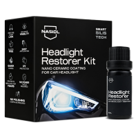 Nasiol Headlight Restorer Kit | Kit Rénovation Phares | Protection nano-céramique jusqu’à 3 ans