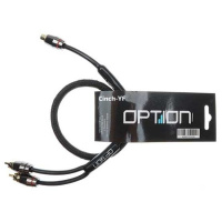 Cinch-YF | RCA Y-Splitter Premium | 2x M > 1x F