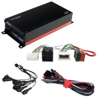 POWERBOX65.4-8MDSP-V3 + TAK-097 | Plug & Play DSP Verstärker | Renault/Smart