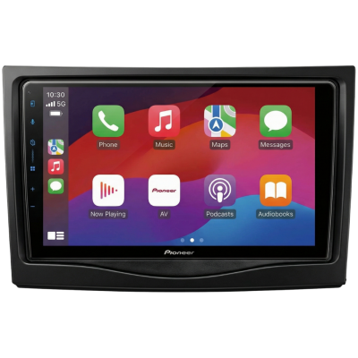 SPH-PF97BT met Toyota RAV4 2006 Pantalla Montageframe Foto van SPH-PF97BT met Toyota RAV4 2006 Pantalla Montageframe