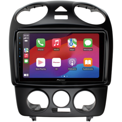 SPH-PF97BT met Volkswagen Beetle 1998 Montageframe Foto van SPH-PF97BT met Volkswagen Beetle 1998 Montageframe