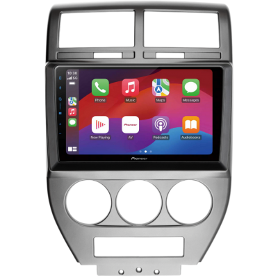 SPH-PF97BT met Jeep Compass 2006 Montageframe Foto van SPH-PF97BT met Jeep Compass 2006 Montageframe