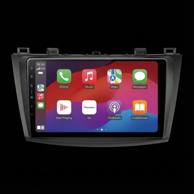 SPH-PF97BT met Mazda 3 2009 Montageframe Foto van SPH-PF97BT met Mazda 3 2009 Montageframe