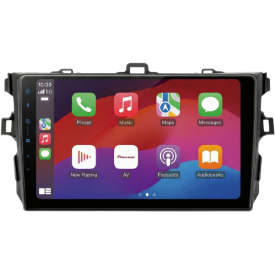 SPH-PF97BT met Toyota Corolla Sedan 2007 Montageframe Foto van SPH-PF97BT met Toyota Corolla Sedan 2007 Montageframe