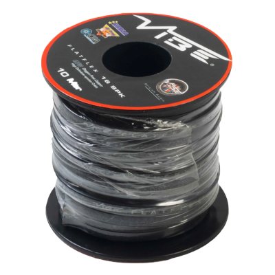 Foto van FLATFLEX16SPK10M | 16 AWG Platte Luidsprekerkabel | 10 Meter | OFC | Silicone Mantel