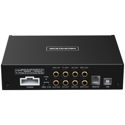Bild von DSPA 206 | 4-Kanal Verstärker mit 6-Kanal DSP | 4 x 30 Watt RMS @ 4 Ω