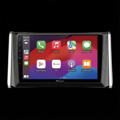 SPH-PF97BT met Toyota RAV4 2019 Montageframe Foto van SPH-PF97BT met Toyota RAV4 2019 Montageframe