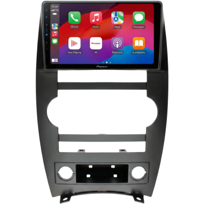 SPH-PF97BT met Jeep Grand Cherokee 2007 Montageframe Foto van SPH-PF97BT met Jeep Grand Cherokee 2007 Montageframe