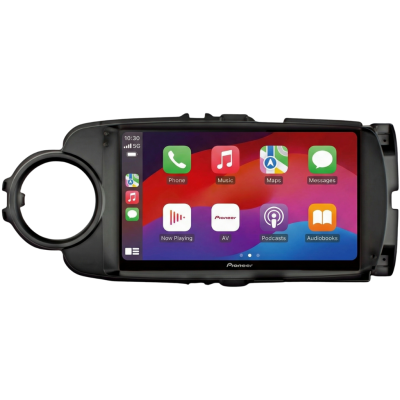 SPH-PF97BT met Toyota Yaris 2011 Radio Montageframe Foto van SPH-PF97BT met Toyota Yaris 2011 Radio Montageframe