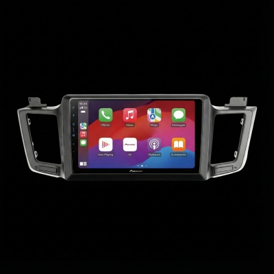 SPH-PF97BT met Toyota RAV4 2013 Radio Montageframe Foto van SPH-PF97BT met Toyota RAV4 2013 Radio Montageframe