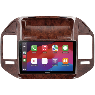 SPH-PF97BT met Mitsubishi Montero 2000 Montageframe Foto van SPH-PF97BT met Mitsubishi Montero 2000 Montageframe