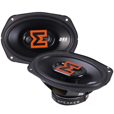 Afbeelding van Pack Audio 6x9 Gris | Haut-parleurs EDBX69 + Caissons MDF + Amplificateur | Kit Complet