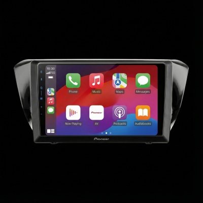 SPH-PF97BT met Škoda Superb 2016 Montageframe Foto van SPH-PF97BT met Škoda Superb 2016 Montageframe