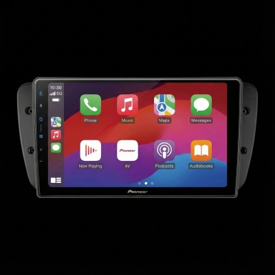 SPH-PF97BT met Seat Ibiza 2013 Montageframe Foto van SPH-PF97BT met Seat Ibiza 2013 Montageframe