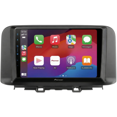 SPH-PF97BT met Hyundai Kona 2018 Montageframe Foto van SPH-PF97BT met Hyundai Kona 2018 Montageframe