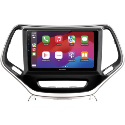 SPH-PF97BT met Jeep Cherokee 2014 Montageframe Foto van SPH-PF97BT met Jeep Cherokee 2014 Montageframe