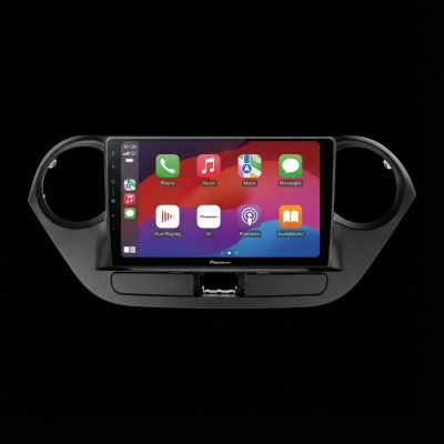 SPH-PF97BT met Hyundai I-10 2014 Montageframe Foto van SPH-PF97BT met Hyundai I-10 2014 Montageframe