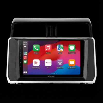 SPH-PF97BT met Toyota Land Cruiser 2018 Montageframe Foto van SPH-PF97BT met Toyota Land Cruiser 2018 Montageframe