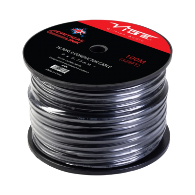 Bild von CLSPK9C100-V5 | 9-adrig 18AWG | 100 Meter | OFC Multi-Core Lautsprecherkabel