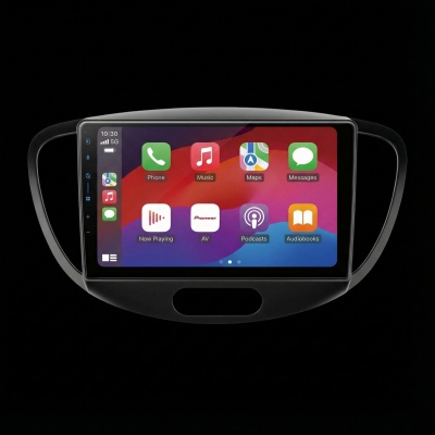 SPH-PF97BT met Hyundai I-10 2008 Montageframe Foto van SPH-PF97BT met Hyundai I-10 2008 Montageframe