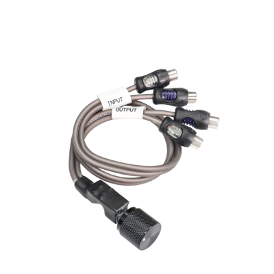 Afbeelding van LC-3 | RCA Bass Level Controller | Versterker Volumeregeling | Flush Mount | Aluminium Knop